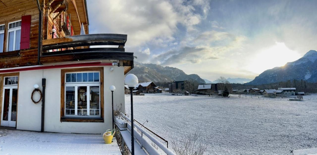 Hotel Alpenrose Beim Ballenberg Hofstetten bei Brienz Kültér fotó